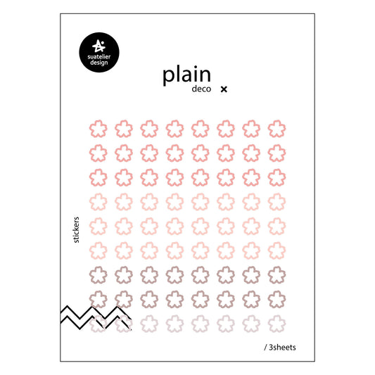 Suatelier Sticker — Plain.61 — sheet front