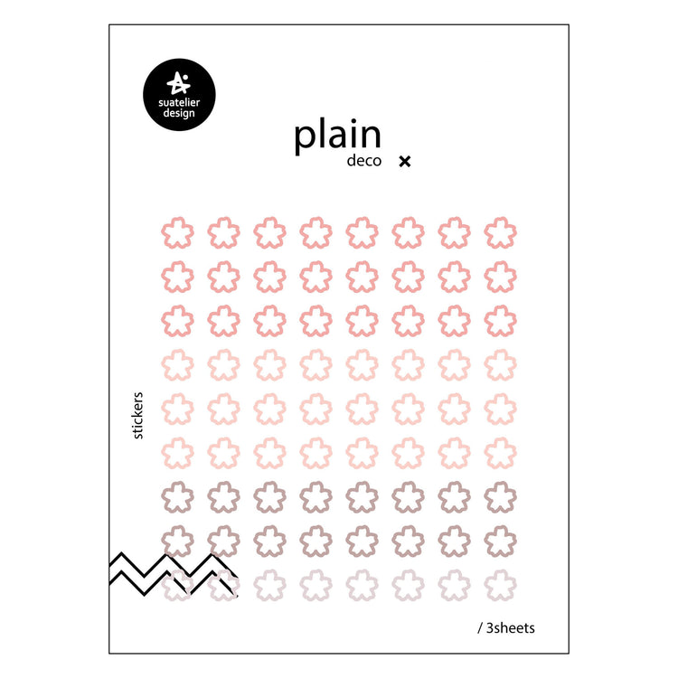 Suatelier Sticker — Plain.61 — sheet front