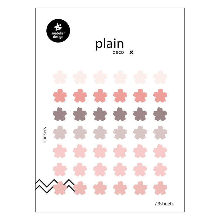 Suatelier Sticker — Plain.62 — sheet front