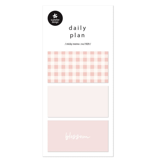 Suatelier Sticky Memo Daily Plan.23 — detail view