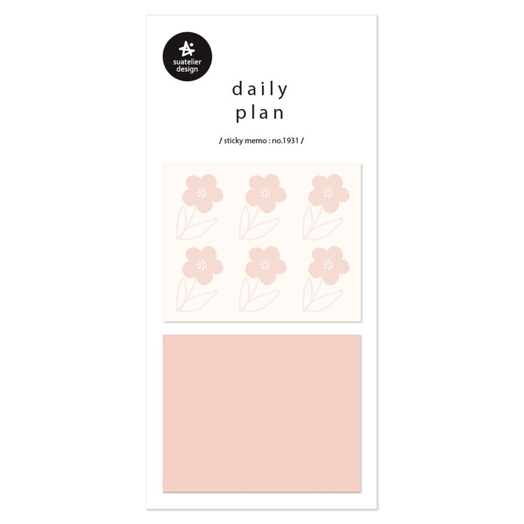 Suatelier Sticky Memo Daily Plan.25 — detail view