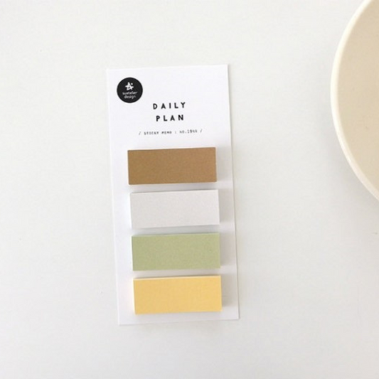 Suatelier Sticky Memo — Daily Plan 33 — detail view