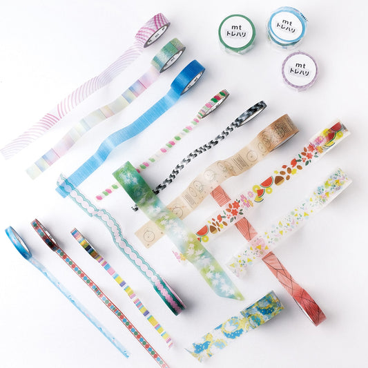 mt Trehari Washi Tape — Season (Fab Tracing Paper) — pattern detail