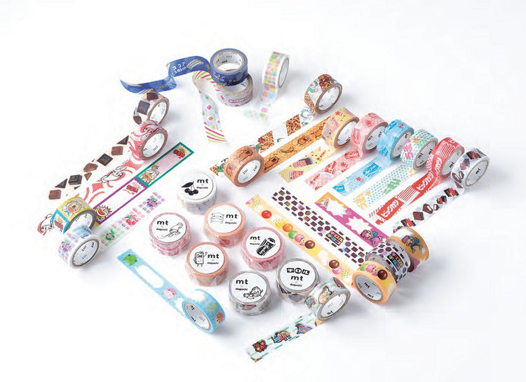 mt x Dagashi Washi Tape — Ume Mints — with packaging