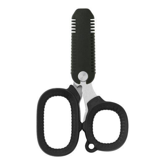 Midori Portable Multi-Scissors — Black — detail view