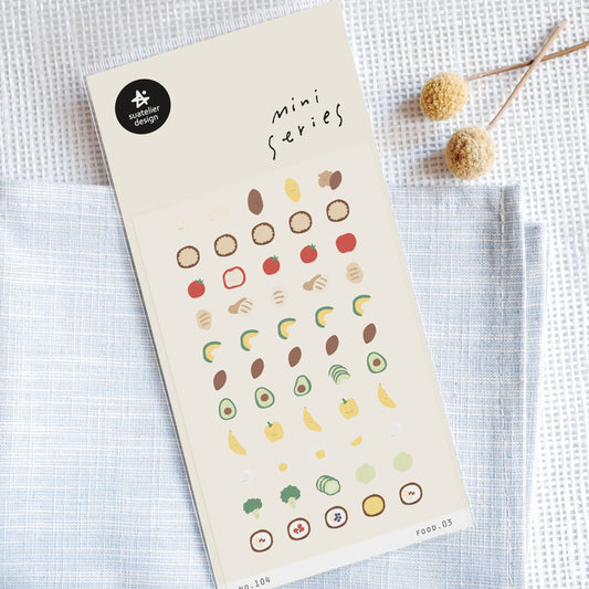 Suatelier Sticker — Food.03 — sticker detail
