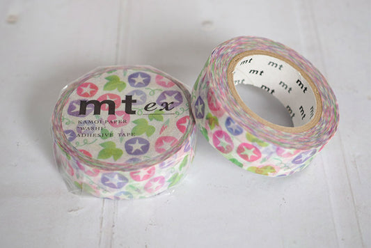 MT Morning Glory washi tape (MTEX1P150) — pattern detail