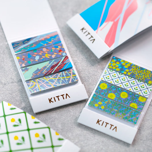 KITTA Special Washi Tape — Flower — pattern detail