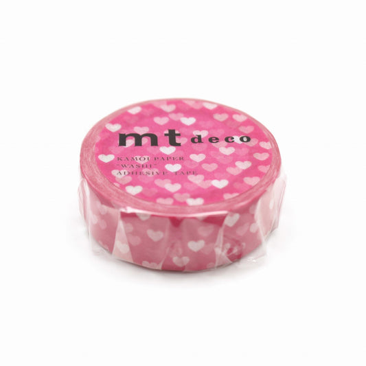 mt Deco Washi Tape — Heart Spot — pattern detail