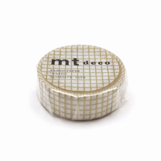 mt Deco Washi Tape — Hougan Gold — pattern detail