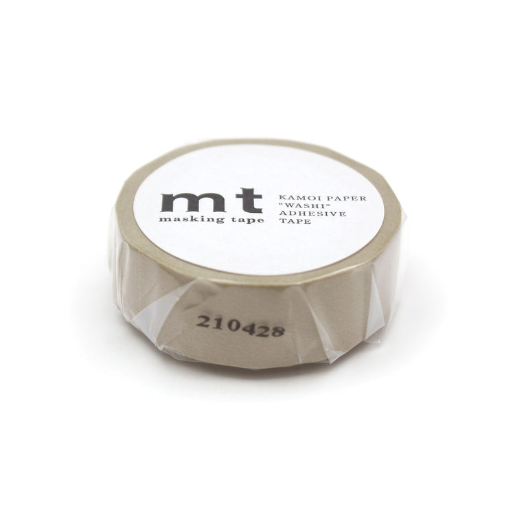 mt Basic Washi Tape — Beige 7m — pattern detail