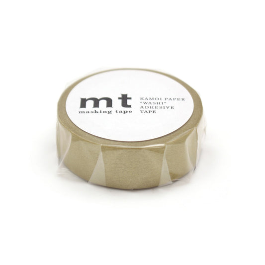 mt Basic Washi Tape — Gold 7m — pattern detail