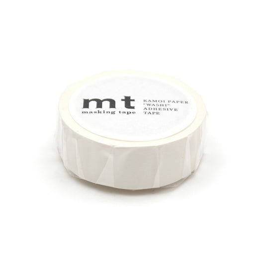 mt Basic Washi Tape — Matte White 7m — pattern detail