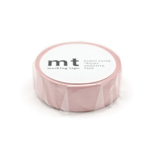 mt Basic Washi Tape — Pastel Scarlet 7m — pattern detail