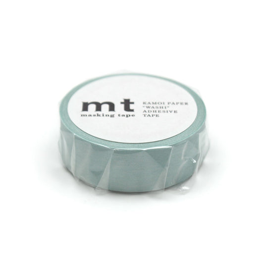 mt Basic Washi Tape — Pastel Turquoise 7m — pattern detail