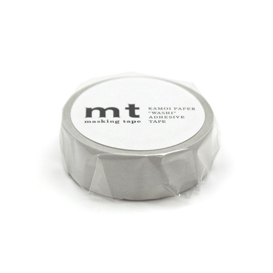 mt Basic Washi Tape — Pastel Pearlgray 7m — pattern detail