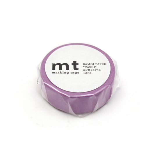 mt Basic Washi Tape — Matte Purple — pattern detail