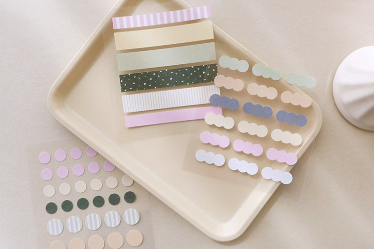 Suatelier Sticker — Plain.69 — with packaging