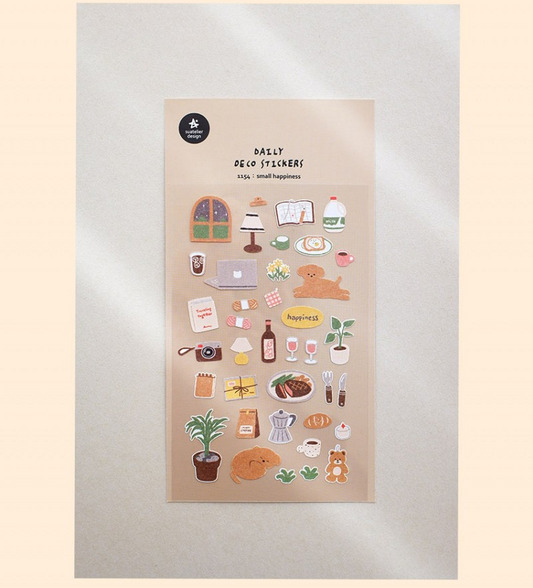 Suatelier Sticker — Small Happiness — sticker detail