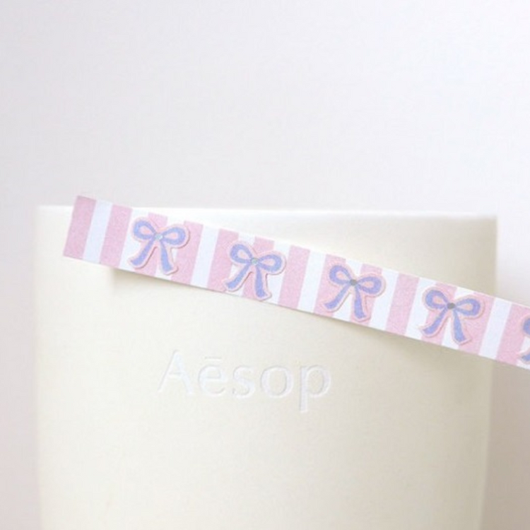 Suatelier Mini Series Sticker — Deco.13 Ribbon — sticker detail