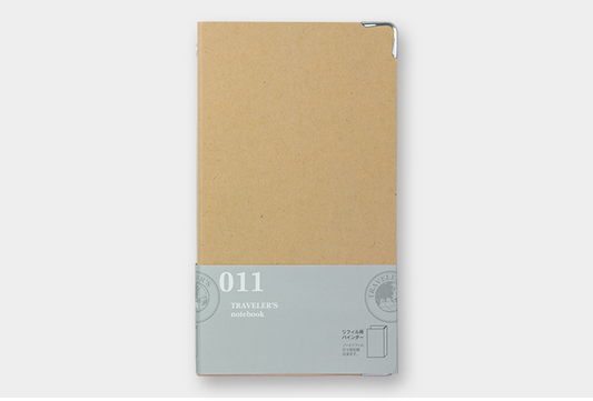 Traveler's Notebook Refill 011 (Regular Size) — Refill Binder — front view