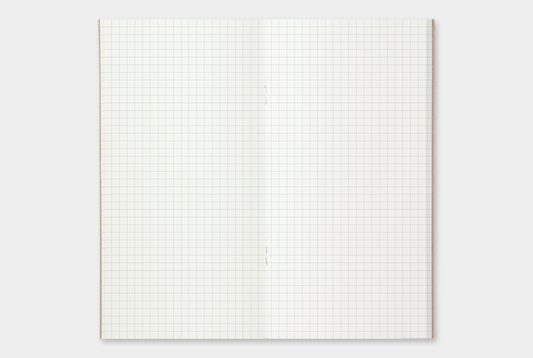 Traveler's Notebook Refill 002 (Regular Size) - Grid — in use