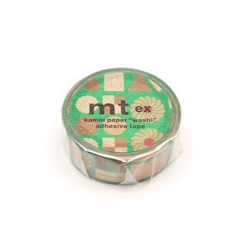 mt EX Washi Tape — Geometry Cookie — pattern detail