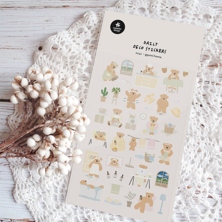 Suatelier Sticker — Ggumi Home — sticker detail