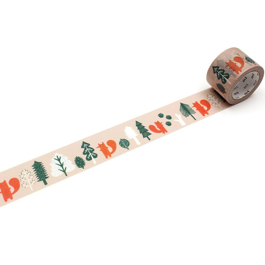 mt x Donna Wilson Washi Tape — Cyril In The Forest — pattern detail