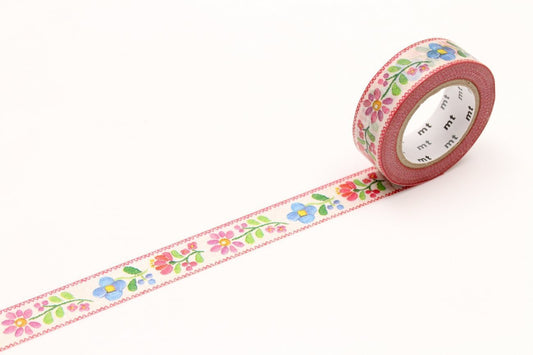 mt EX Washi Tape — Embroidery — pattern detail
