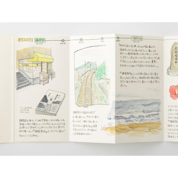 Traveler's Notebook Refill — Accordion Fold Paper — front view
