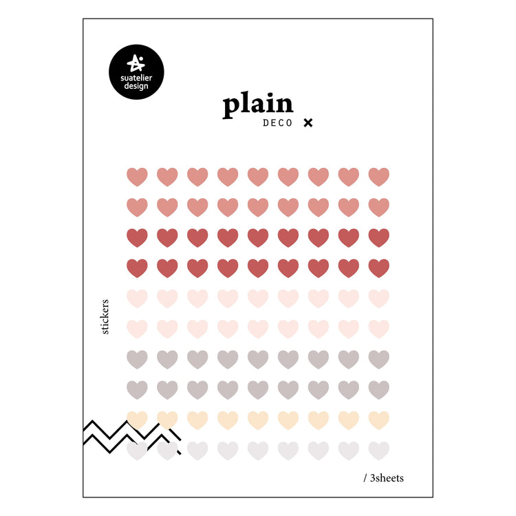 Suatelier Sticker — Plain.51 — sheet front