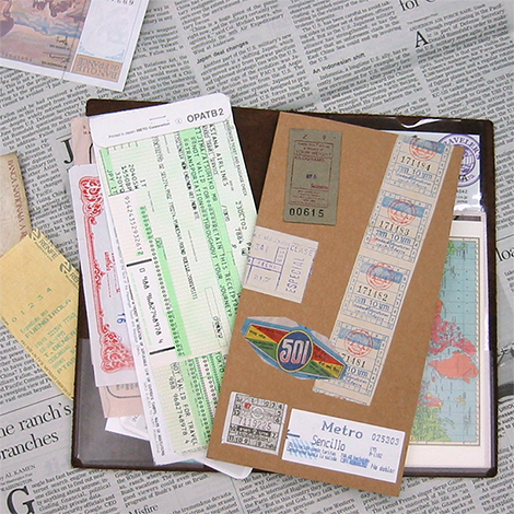 Traveler's Notebook Refill 004 (Regular & Passport Size) - Pocket Sticker — size reference
