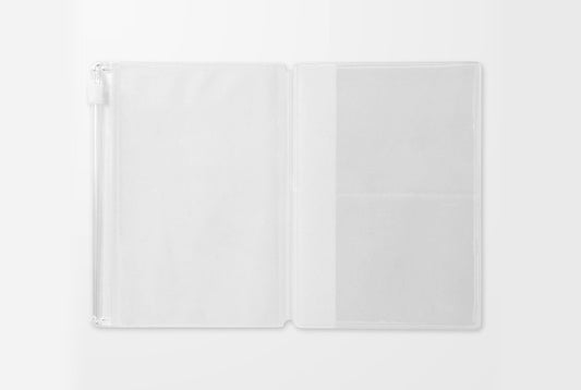 Traveler's Notebook Refill 004 (Passport Size) — Zipper Case — front view