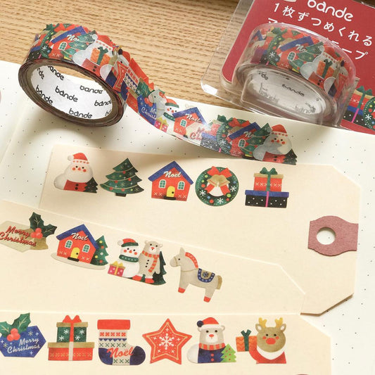 Christmas Bande Washi Roll Sticker