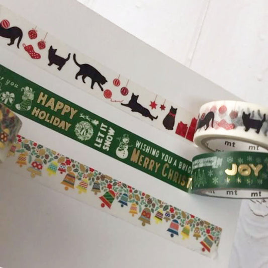 Metallic Christmas Tapes