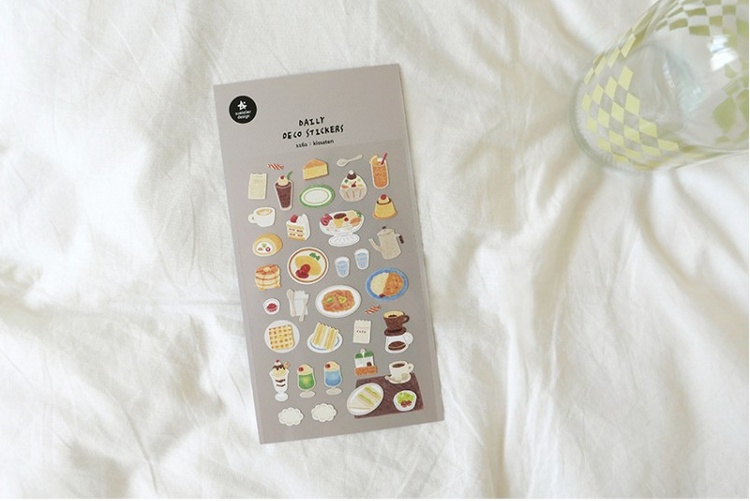 Suatelier Daily Deco Stickers — Kissaten — sticker detail
