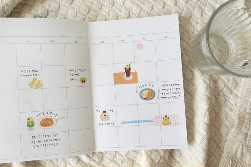 Suatelier Daily Deco Stickers — Kissaten — close-up