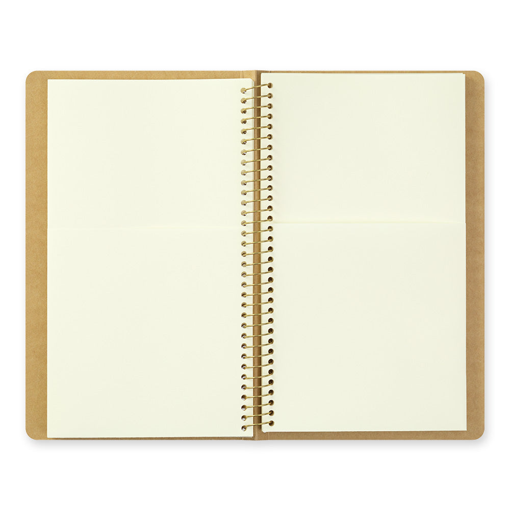 Traveler's Spiral Ring Notebook (A5 Slim) — Paper Pocket — detail