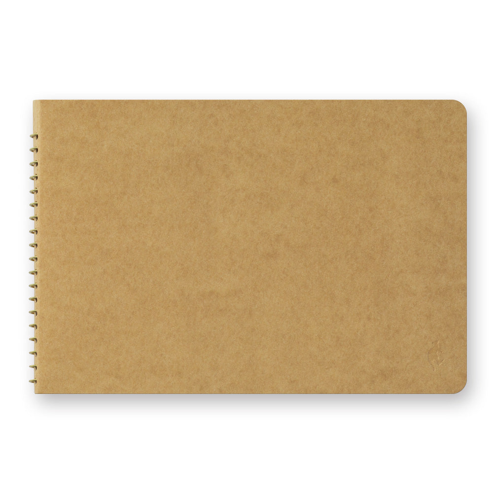 Traveler's Spiral Ring Notebook (B6) — Paper Pocket — in use