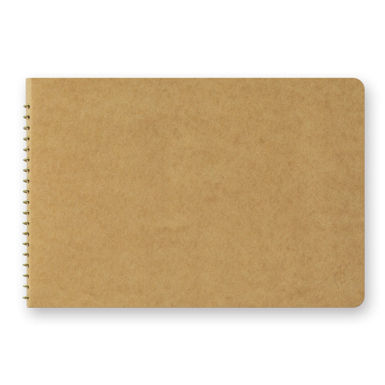 Traveler's Spiral Ring Notebook (B6) — Paper Pocket — in use