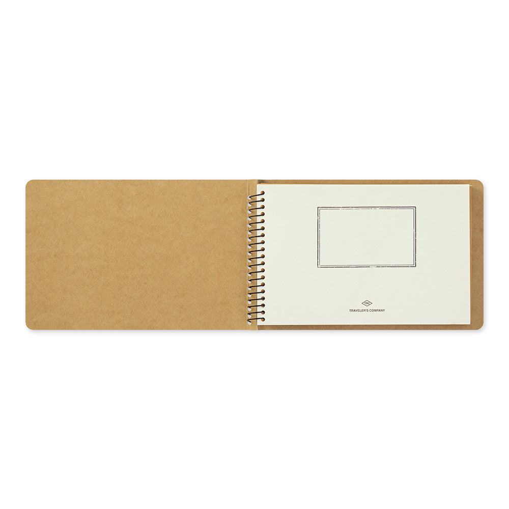 Traveler's Spiral Ring Notebook (B6) — Window Envelope — size reference