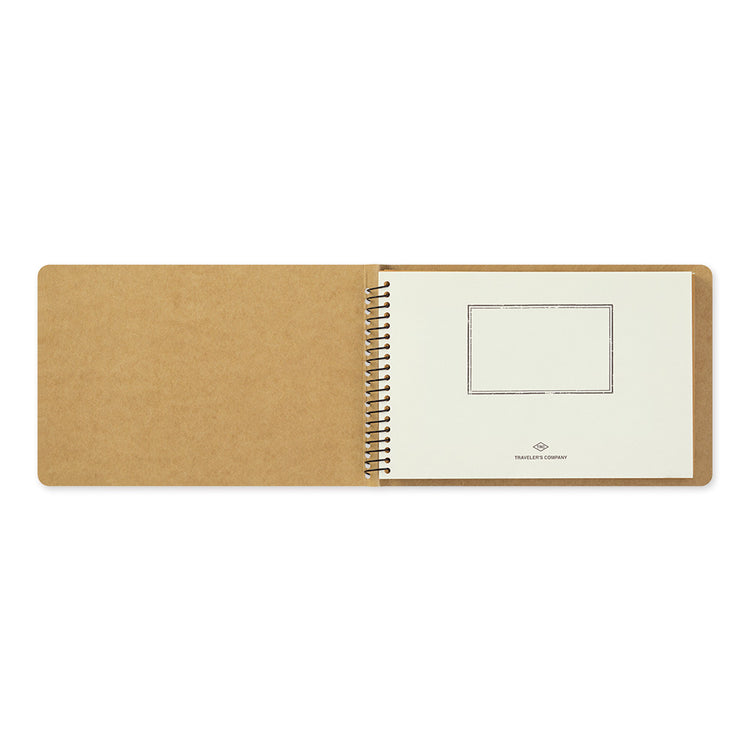 Traveler's Spiral Ring Notebook (B6) — Window Envelope — size reference
