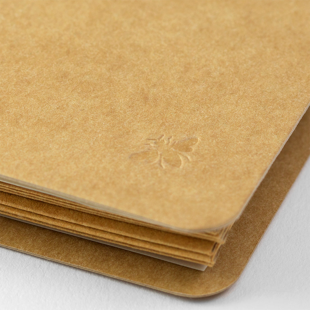 Traveler's Spiral Ring Notebook (B6) — Window Envelope — in use