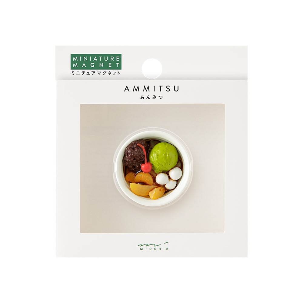 Midori Miniature Magnet <1pc> — Anmitu — front view