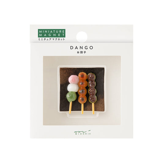 Midori Miniature Magnet <1pc> — Dango — front view
