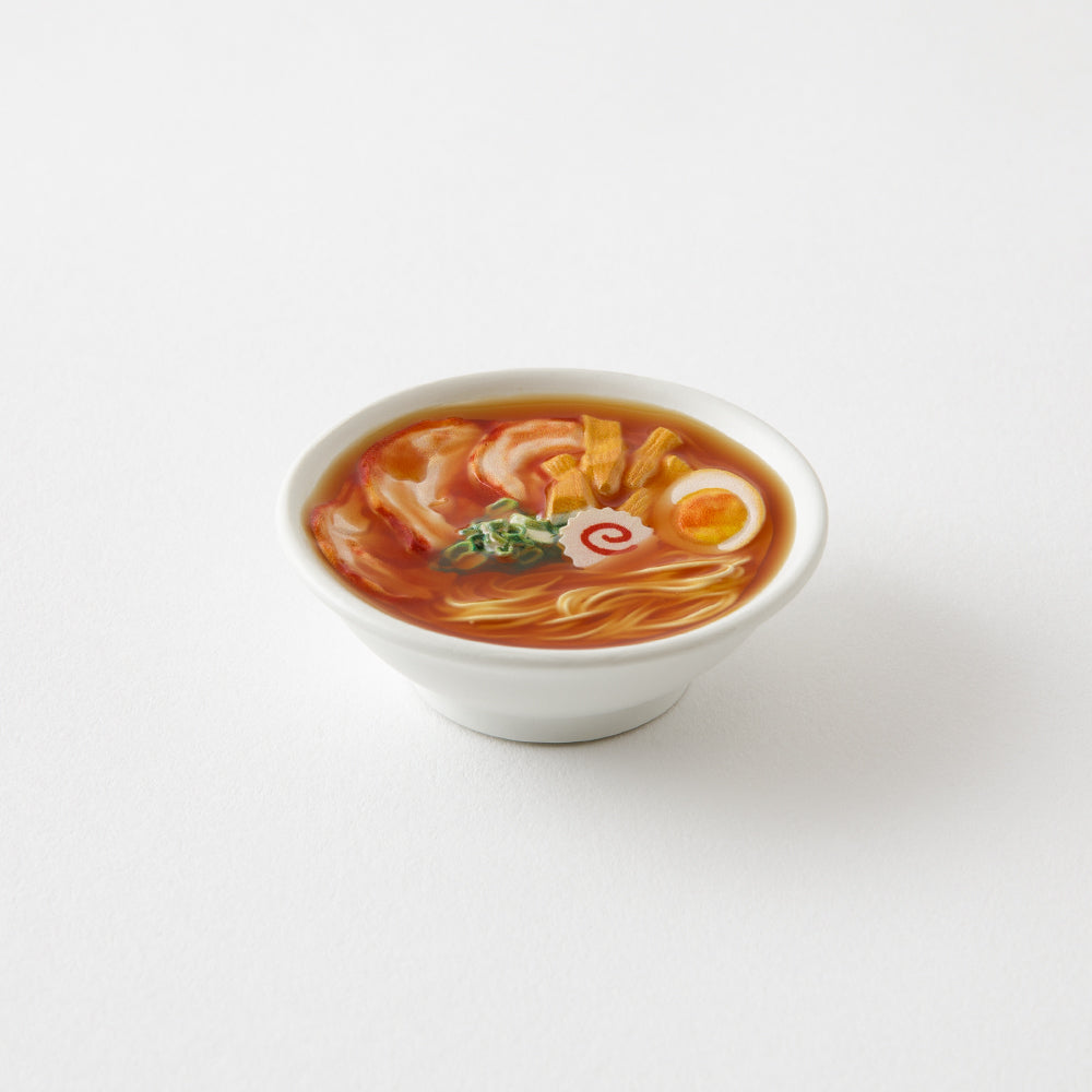 Midori Miniature Magnet <1pc> — Ramen — angle view