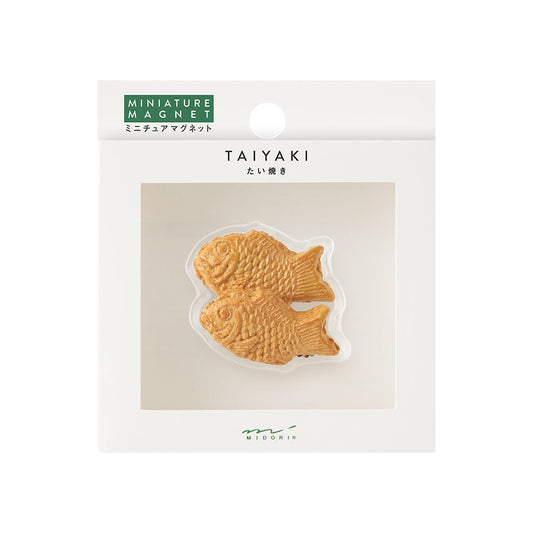 Midori Miniature Magnet <1pc> — Taiyaki — front view
