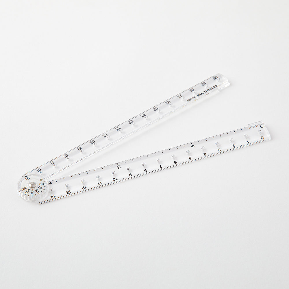 Midori Multi Ruler <30cm> — detail view