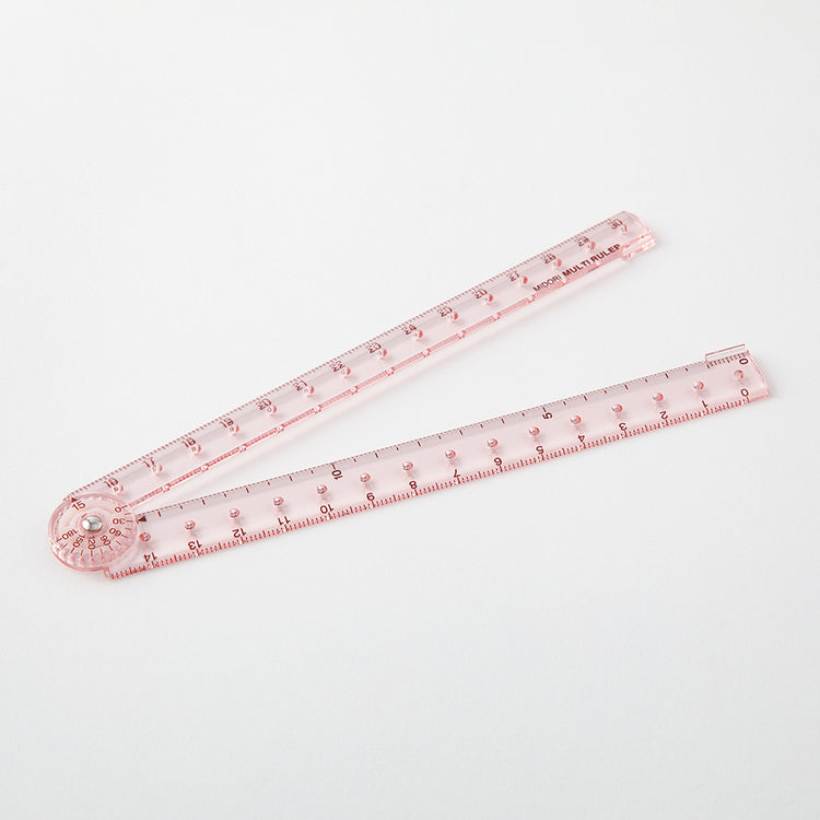 Midori Multi Ruler <30cm> — angle view